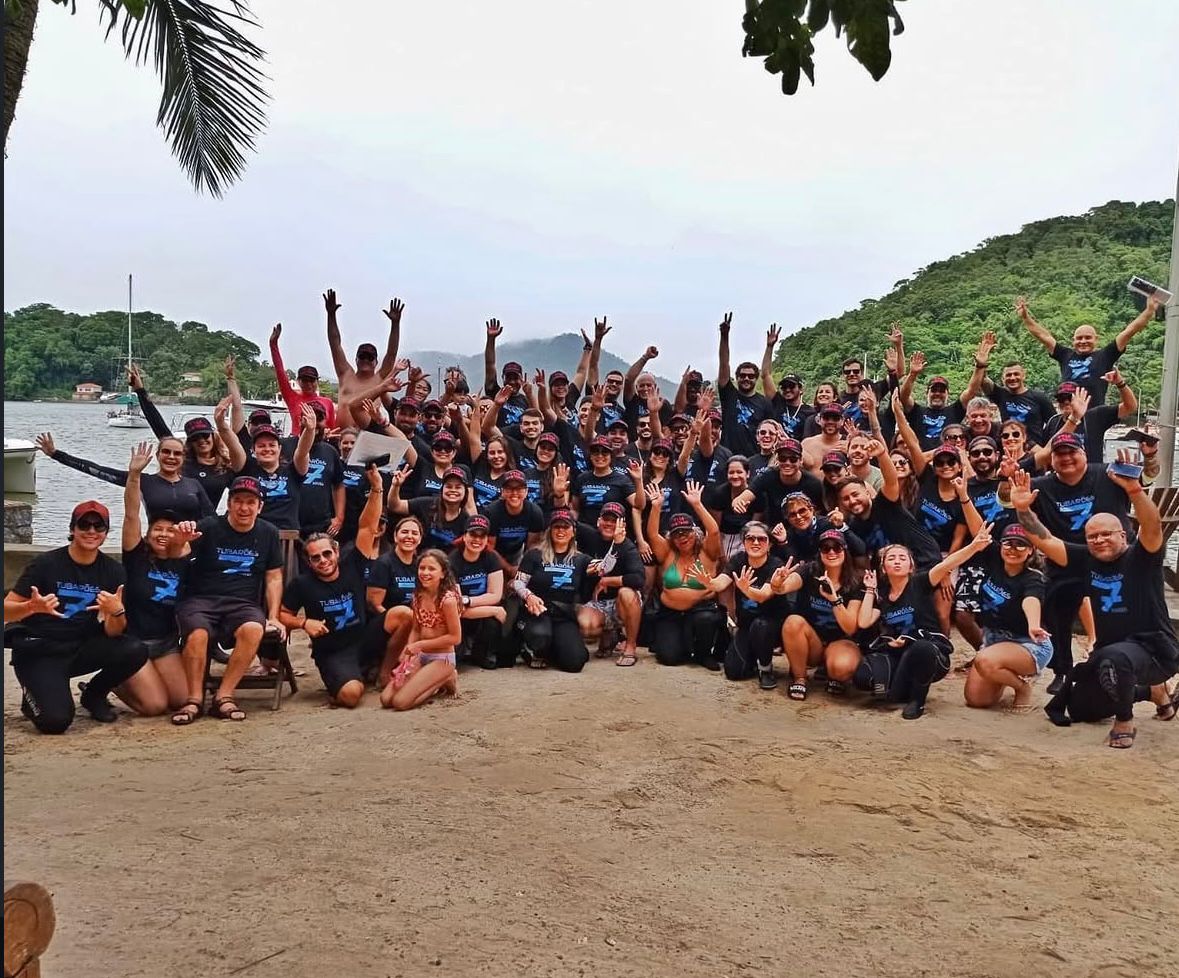 Grupo T7M em Ilha Grande