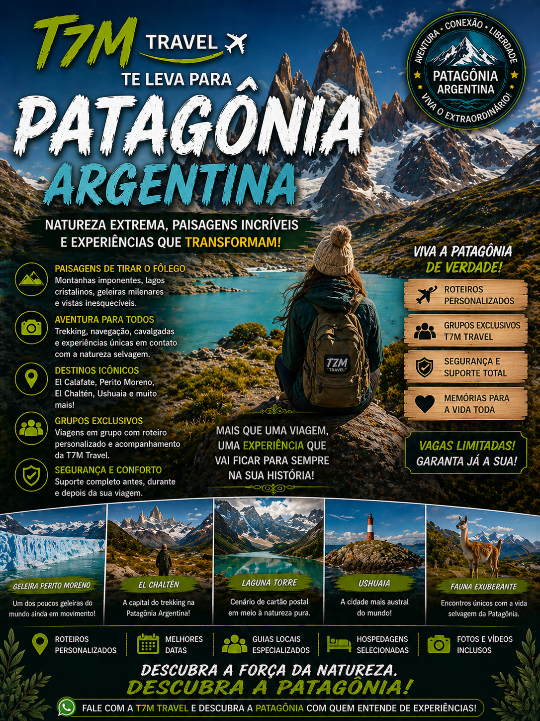 Patagônia Argentina — El Calafate • El Chaltén • Ushuaia